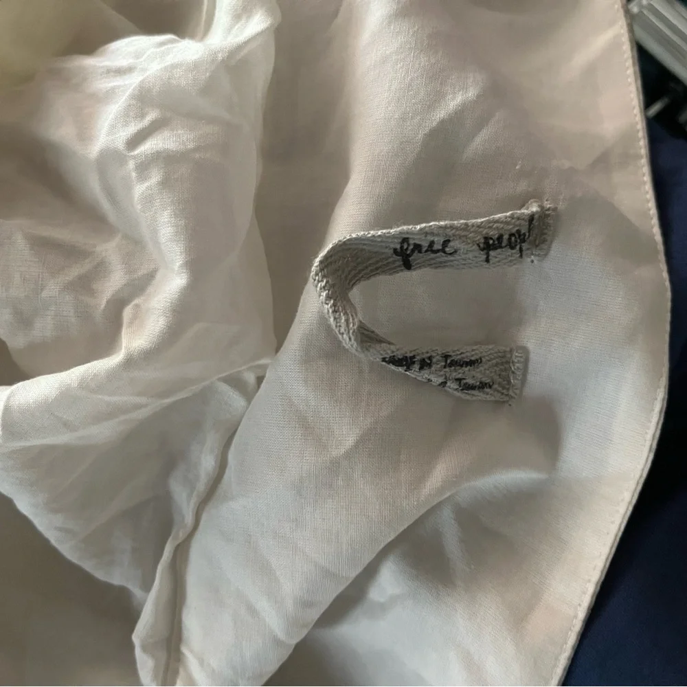 Free People Flowy Layered Maxi Skirt    Sz 2 - Picture 11 of 11